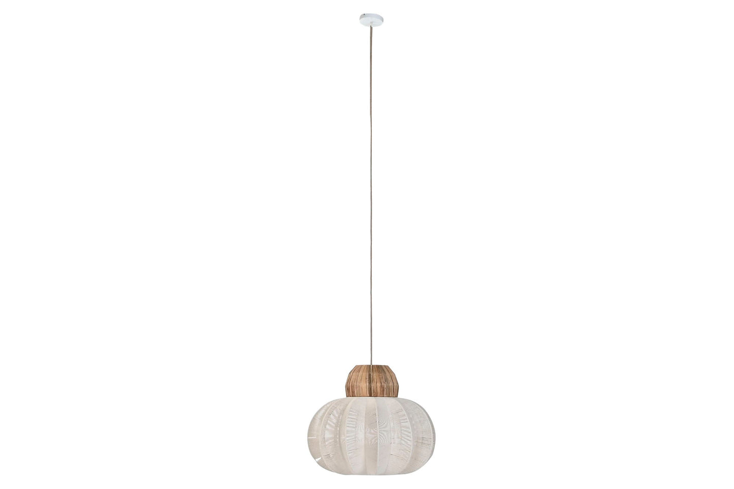 Lampara Techo Algodon Seagrass 50X50X47 Natural