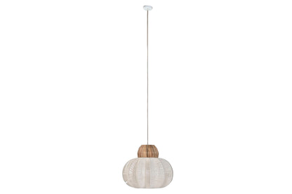 Lampara Techo Algodon Seagrass 50X50X47 Natural