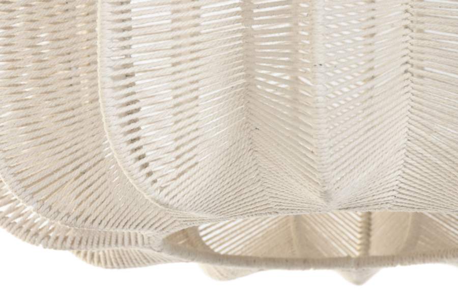 Lampara Techo Algodon Seagrass 38X38X52 Natural
