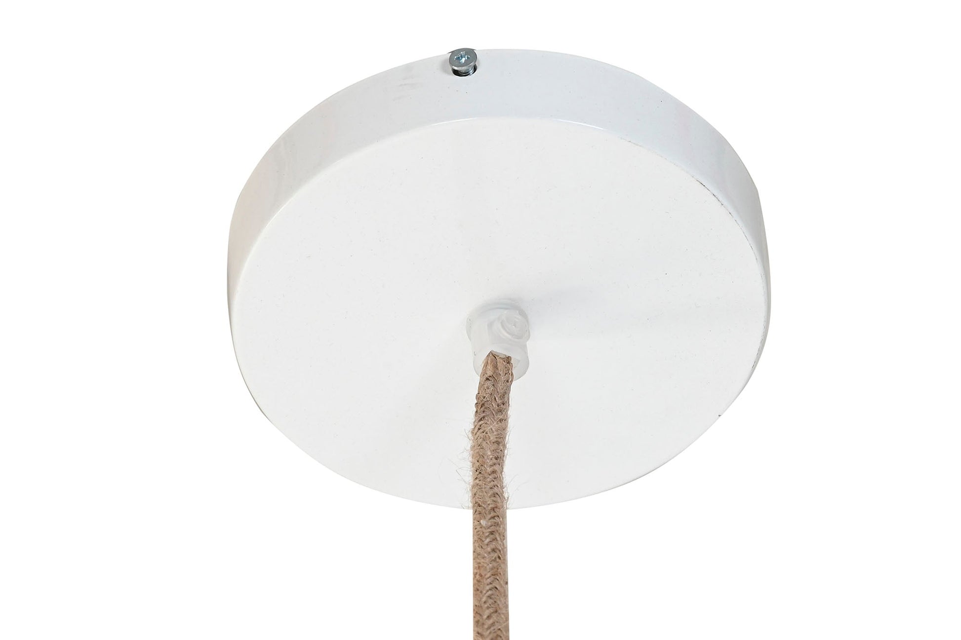 Lampara Techo Algodon Seagrass 38X38X52 Natural