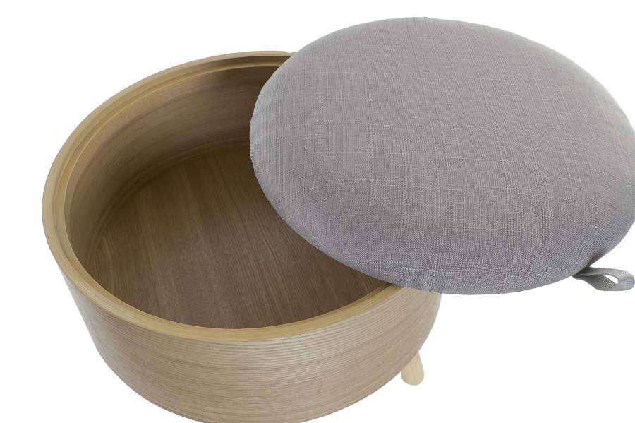 Descalzadora Mdf Poliester 40X40X41 Natural