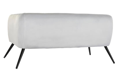 Sofa Poliester Metal 140X71X71 Flores Beige