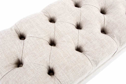 Descalzadora Set 2 Madera 81X42X43 Beige