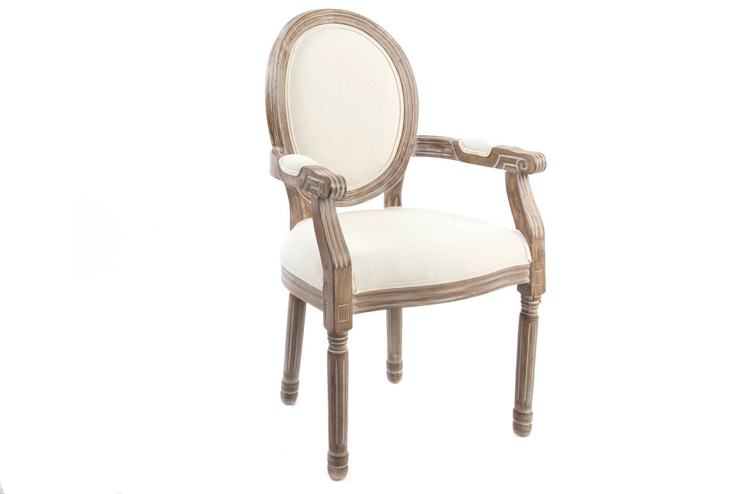 Silla Abeto Lino 56X46X96 Beige