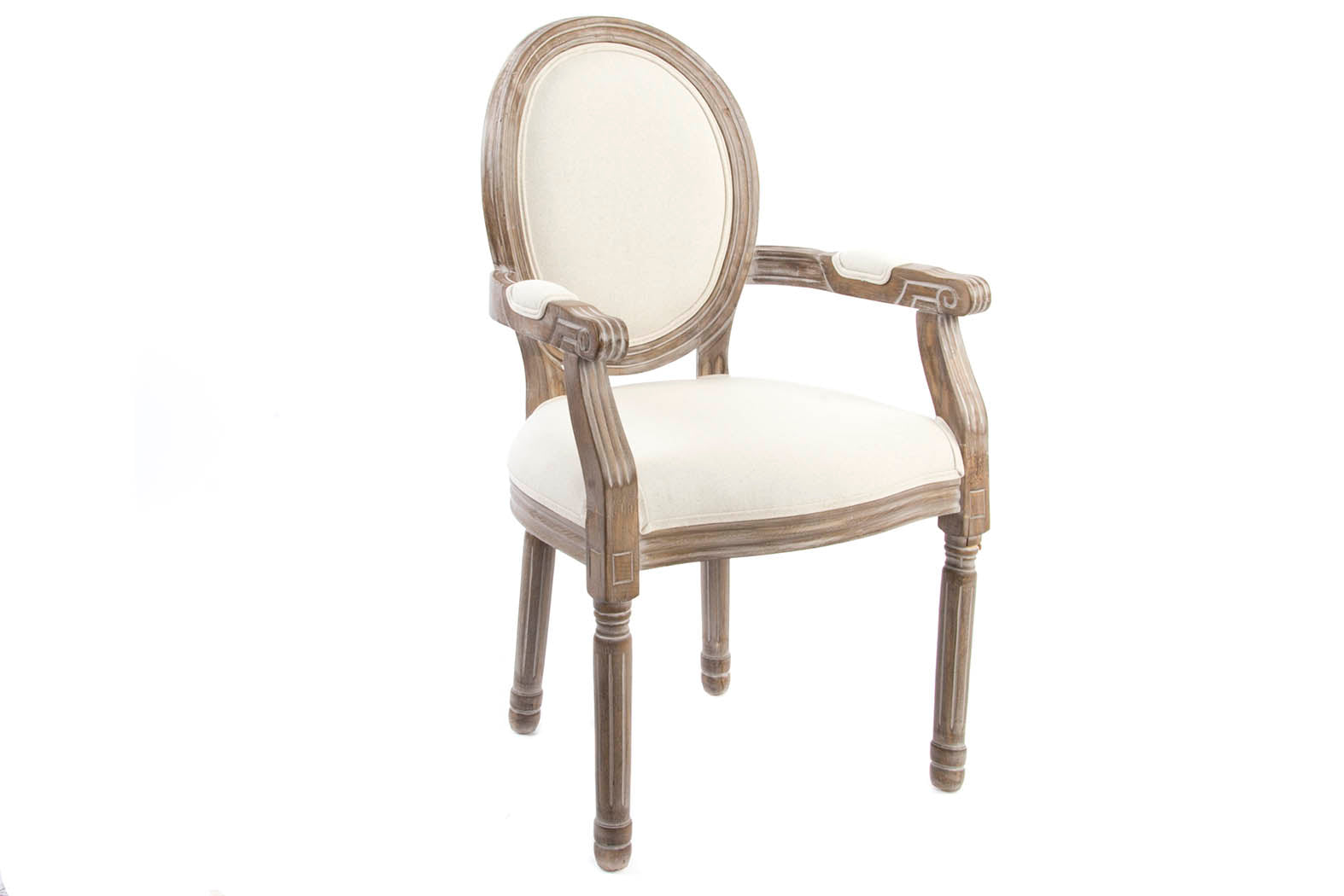 Silla Abeto Lino 56X46X96 Beige