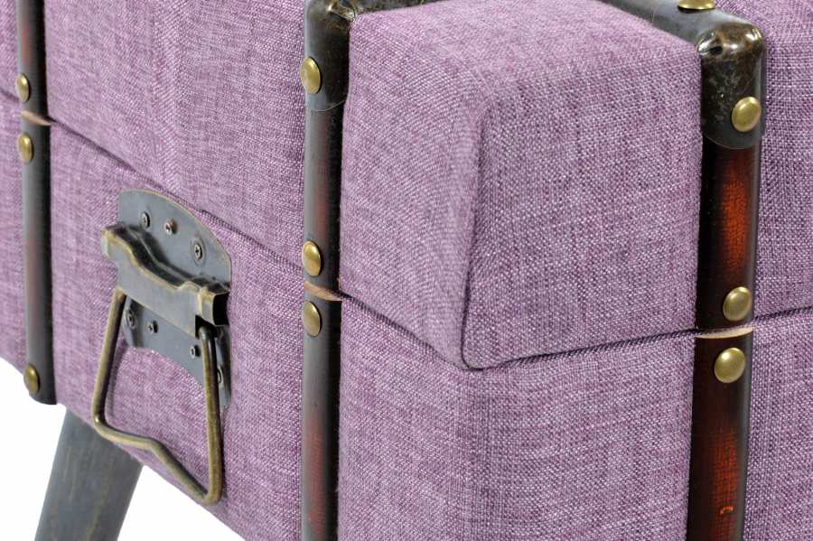 Descalzadora Poliester Metal 102X42X40_5 Fucsia