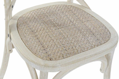 Silla Olmo Ratan 50X52_5X88 Crossback Envejecido