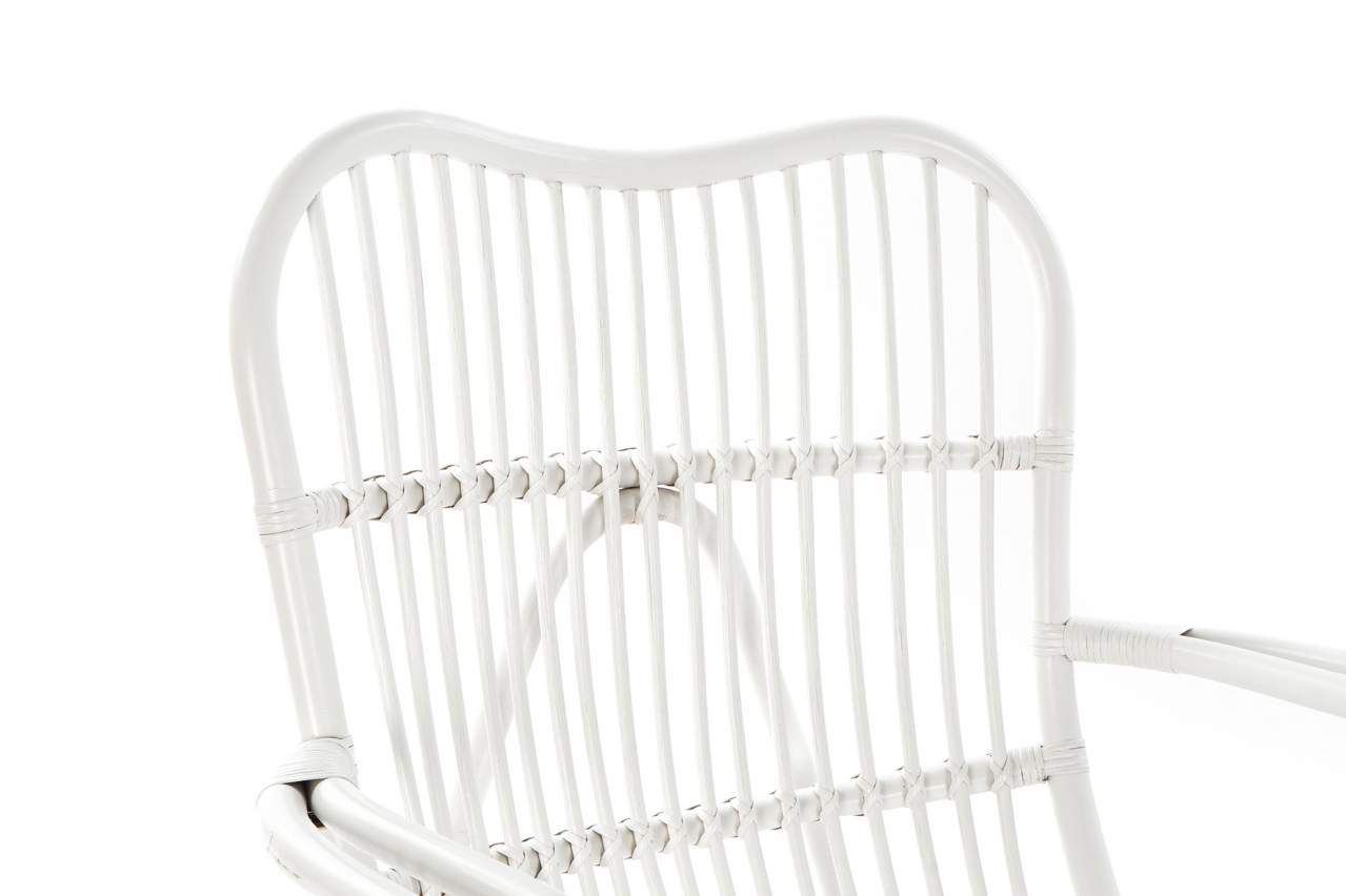 Butaca Ratan 75X85X85 Blanco