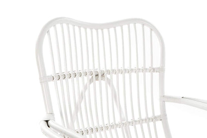Butaca Ratan 75X85X85 Blanco