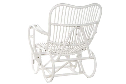 Butaca Ratan 75X85X85 Blanco
