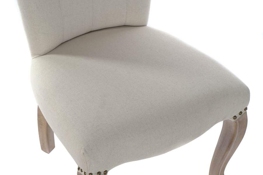 Silla Lino Rubberwood 51X47_5X101 Tirador Beige