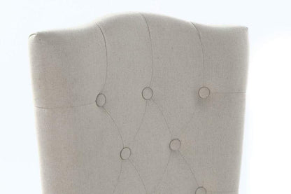 Silla Lino Rubberwood 51X47_5X101 Tirador Beige