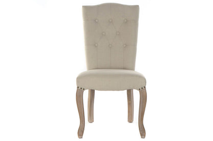 Silla Lino Rubberwood 51X47_5X101 Tirador Beige