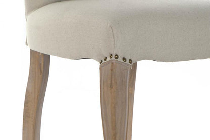 Silla Lino Rubberwood 51X47_5X101 Tirador Beige