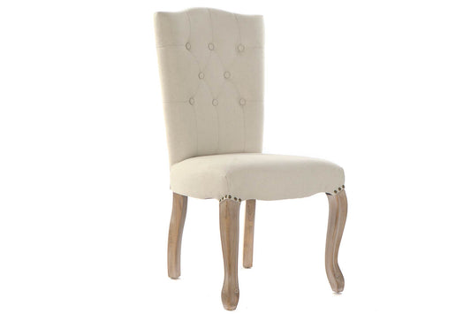 Silla Lino Rubberwood 51X47_5X101 Tirador Beige