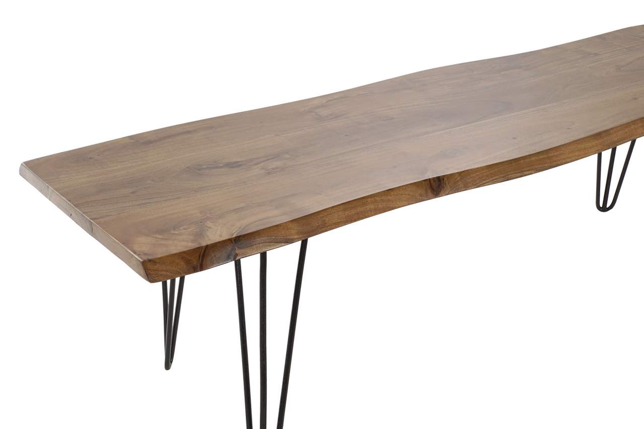 Descalzadora Acacia Metal 160X40X46 Natural