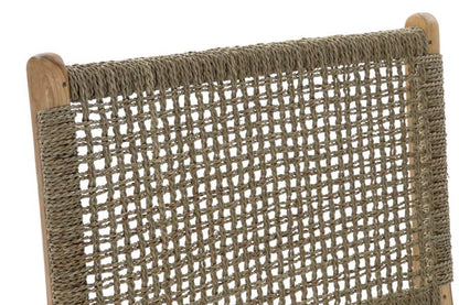 Butaca Teca Ratan 65X80X68 Marron