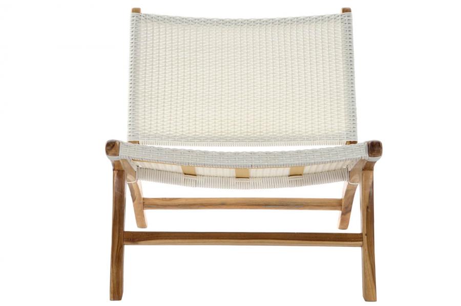 Butaca Teca Pvc 65X80X68 Blanco