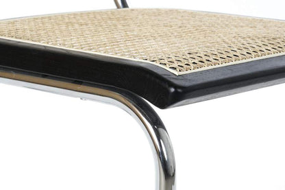 Silla Olmo Ratan 65_5X62X79 Rejilla Negro