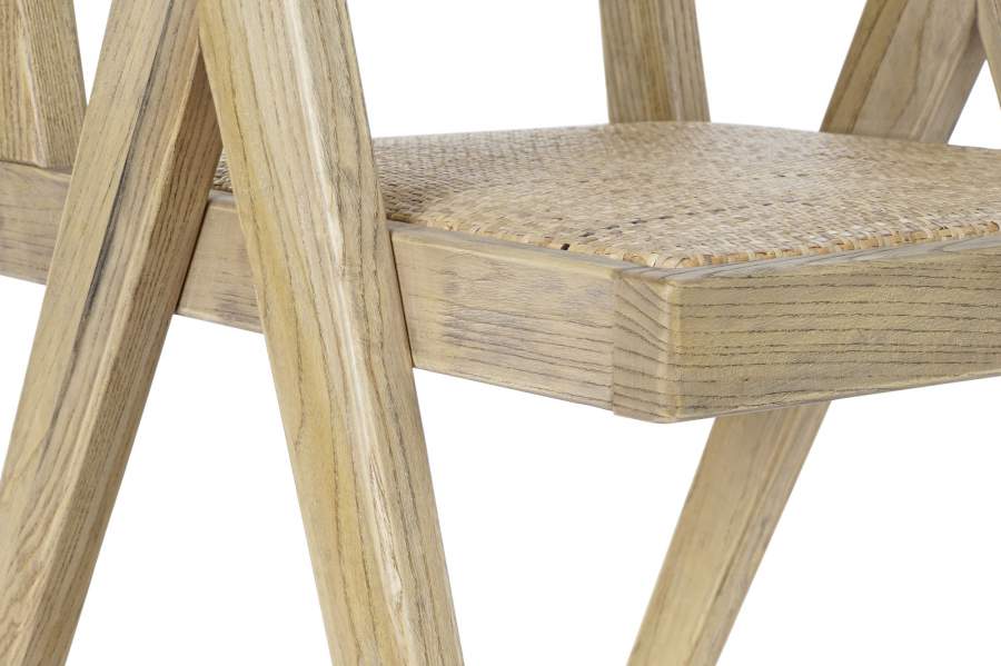 Silla Olmo Ratan 56_5X60X86 Rejilla Natural