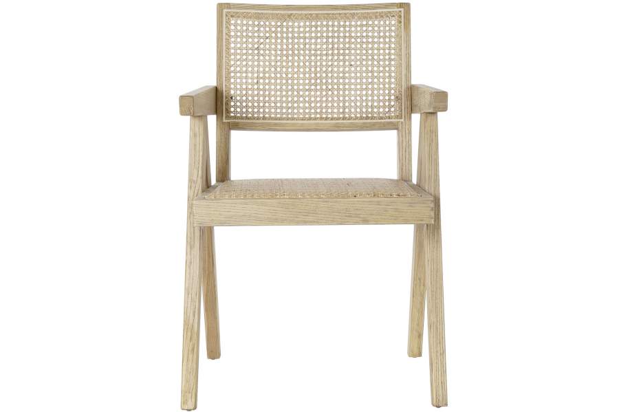 Silla Olmo Ratan 56_5X60X86 Rejilla Natural