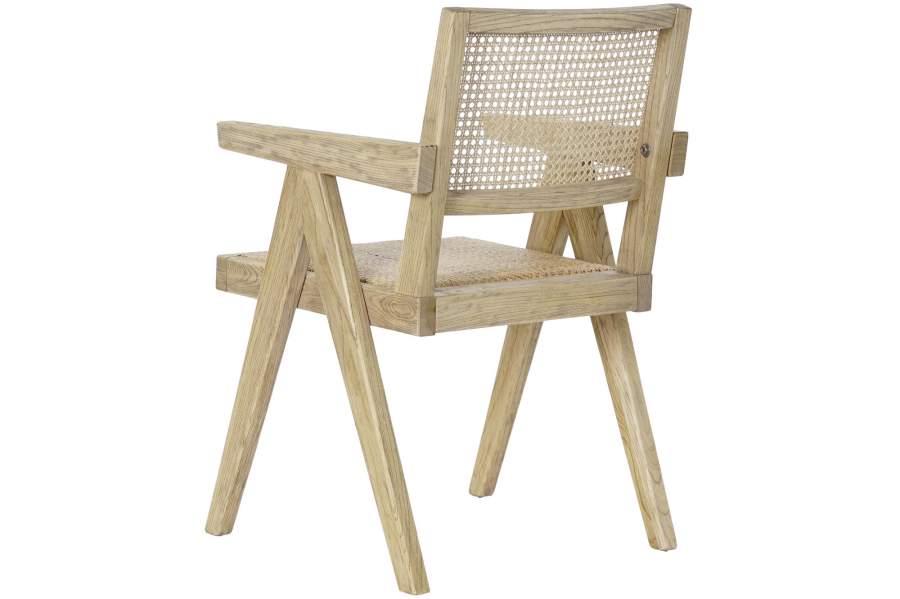 Silla Olmo Ratan 56_5X60X86 Rejilla Natural