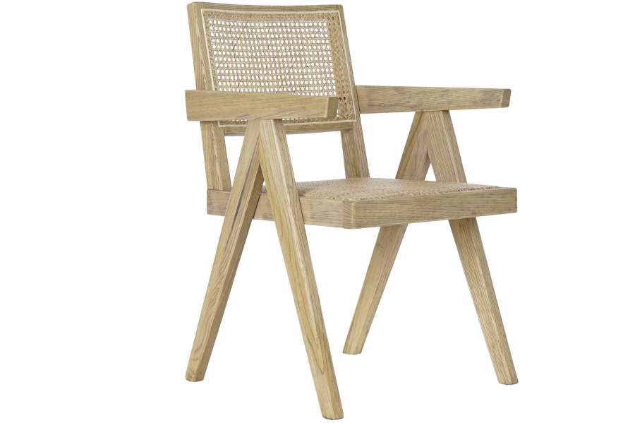 Silla Olmo Ratan 56_5X60X86 Rejilla Natural