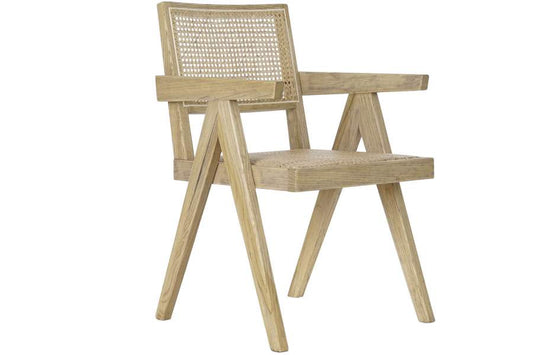 Silla Olmo Ratan 56_5X60X86 Rejilla Natural