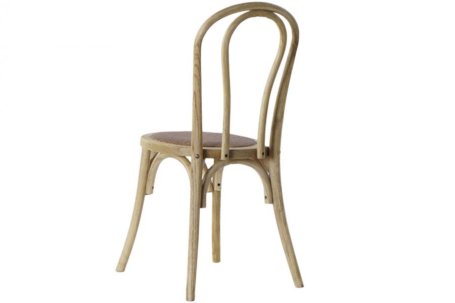 Silla Olmo Ratan 43X44X89 Apilable Natural
