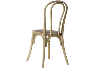 Silla Olmo Ratan 43X44X89 Apilable Natural
