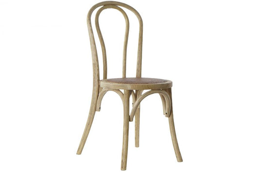 Silla Olmo Ratan 43X44X89 Apilable Natural