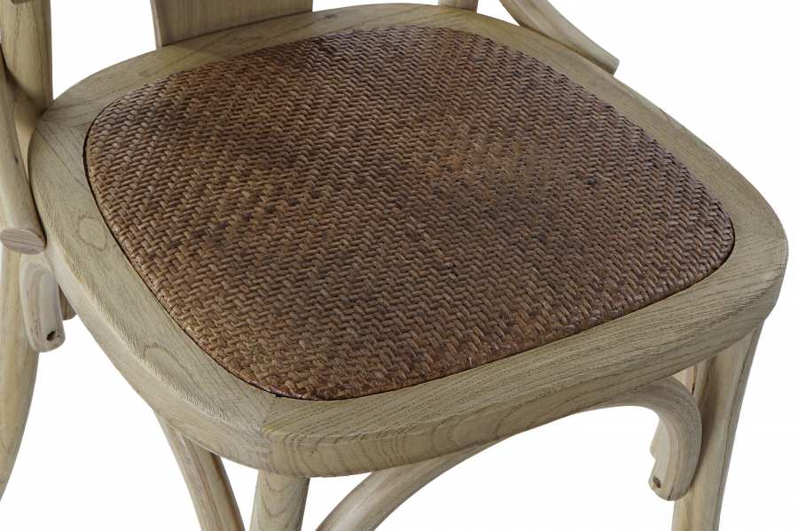 Silla Olmo Ratan 57X46X78 Natural