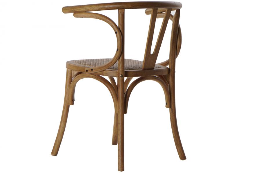 Silla Olmo Ratan 56X50X76 Marron
