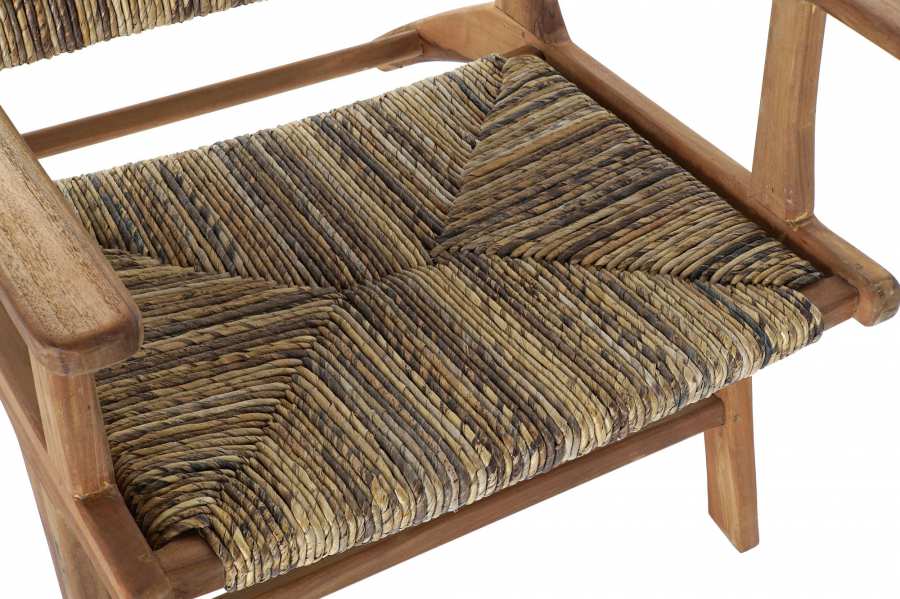 Butaca Teca Fibra 70X78X68 Natural