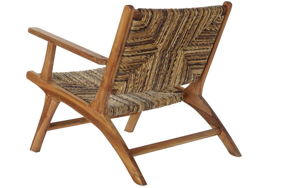 Butaca Teca Fibra 70X78X68 Natural