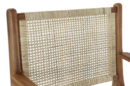 Butaca Teca Ratan 69X78X68 Natural