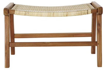 Descalzadora Teca Ratan 65X47X40 Natural