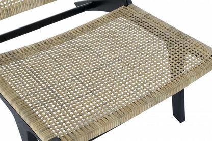 Butaca Teca Ratan 65X78X68 Negro