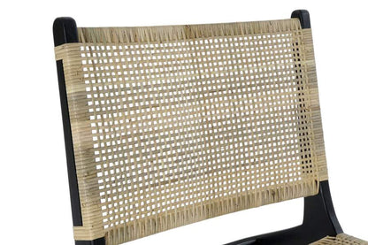 Butaca Teca Ratan 65X78X68 Negro