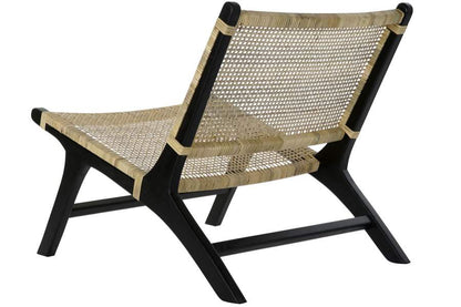 Butaca Teca Ratan 65X78X68 Negro