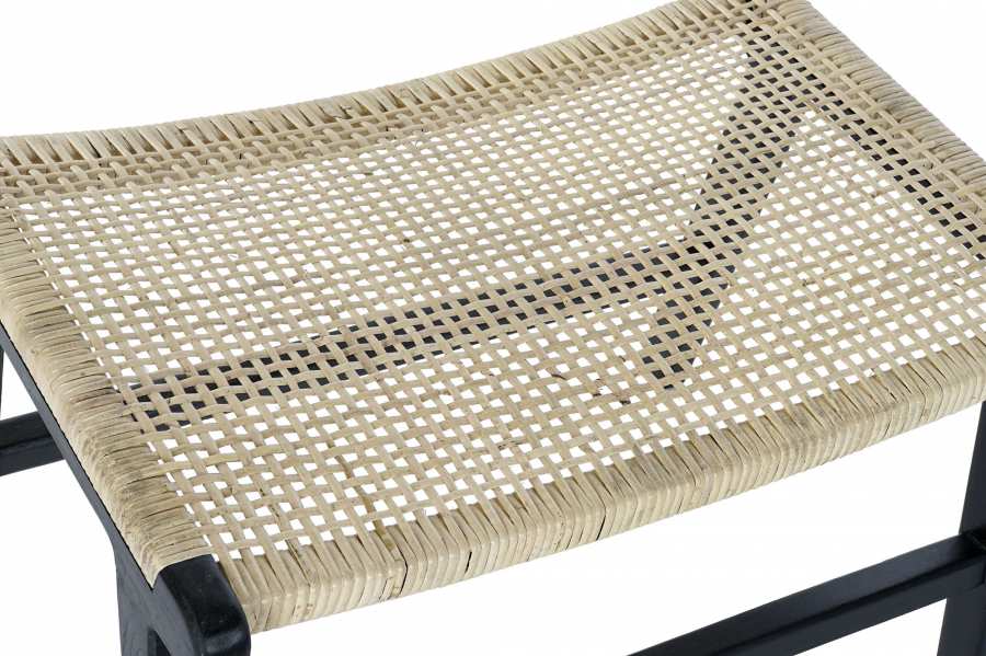 Descalzadora Teca Ratan 65X47X40 Negro