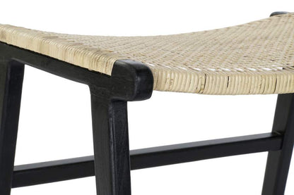 Descalzadora Teca Ratan 65X47X40 Negro