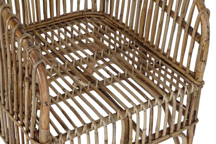 Sillon Ratan 56X52X82 40Cm Natural Natural