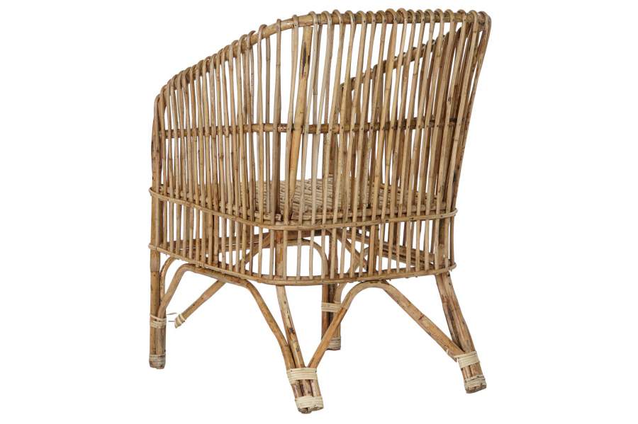 Sillon Ratan 56X52X82 40Cm Natural Natural