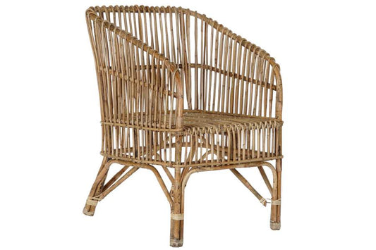 Sillon Ratan 56X52X82 40Cm Natural Natural