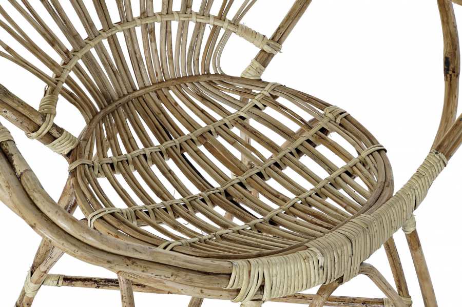 Silla Ratan 77X58X85 Natural Natural