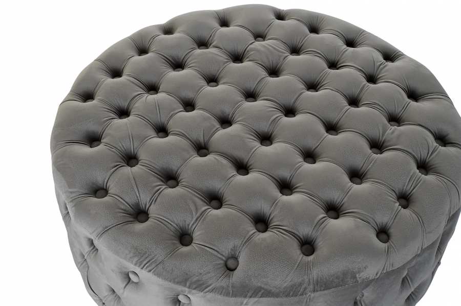 Reposapies Poliester Mdf 78X78X40 Gris