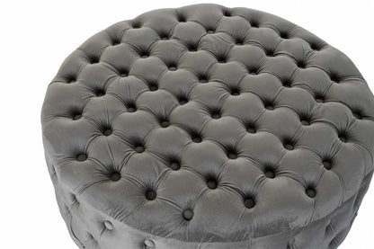 Reposapies Poliester Mdf 78X78X40 Gris