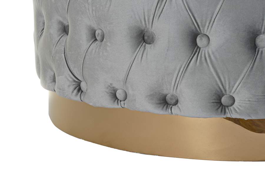Reposapies Poliester Mdf 78X78X40 Gris