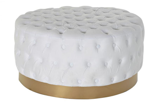 Reposapies Poliester Mdf 78X78X40 Blanco